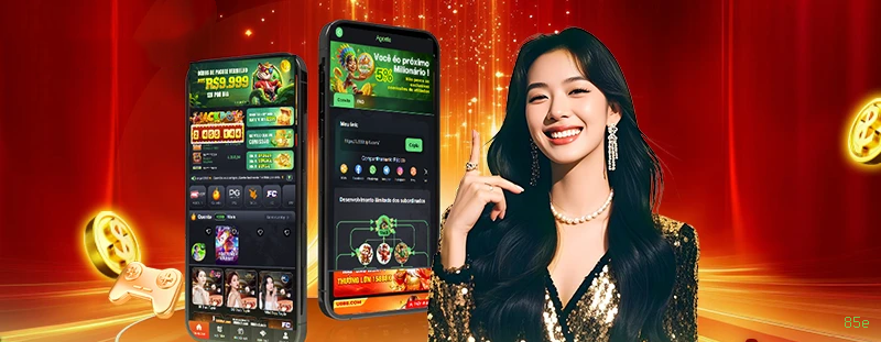 Desempenho do app 85e em diferentes aparelhos